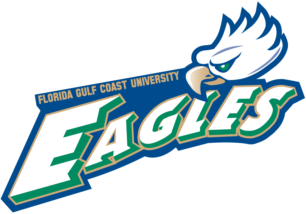 Florida Gulf Coast Eagles 2002-Pres Secondary Logo diy DTF decal sticker